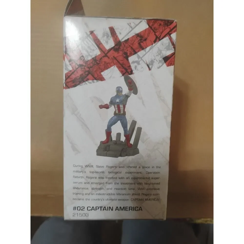 Schleich Marvel Captain America #02 Collectible Figure – 4” PVC Diorama Statue